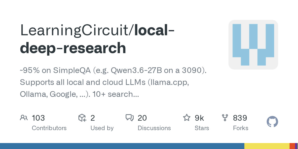 Local Deep Research