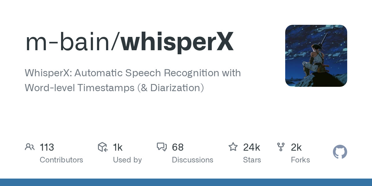 WhisperX